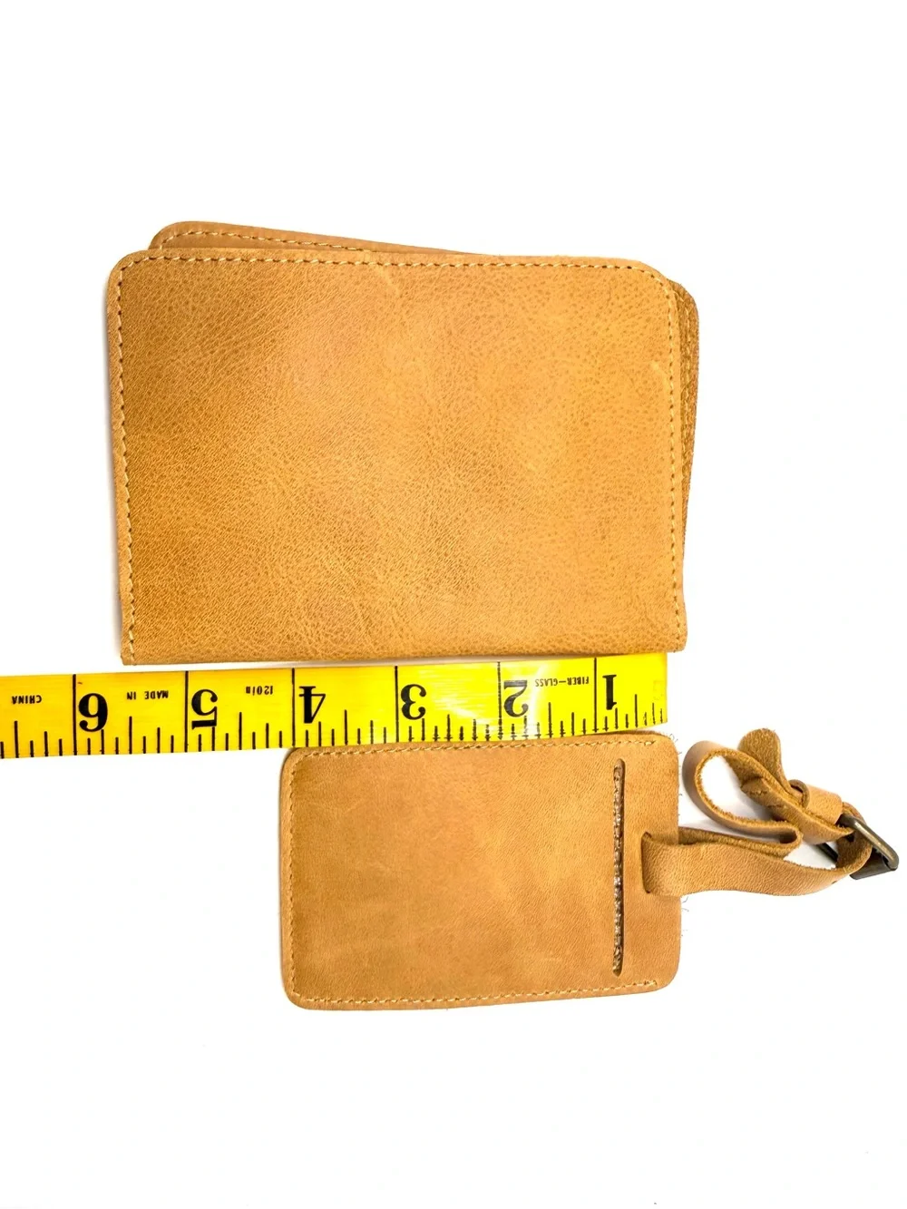 Hearth & Hand Passport Holder and Luggage Tag Set - Tan